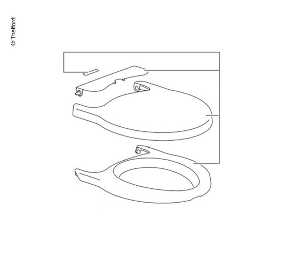 Sedák a potah Vynikající bílá