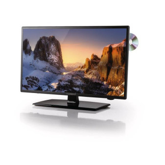 Televizor kempingový LED 23,6" s širokým pozorovacím úhlem, 12 V