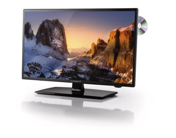 Televizor kempingový LED 23,6" s širokým pozorovacím úhlem, 12 V