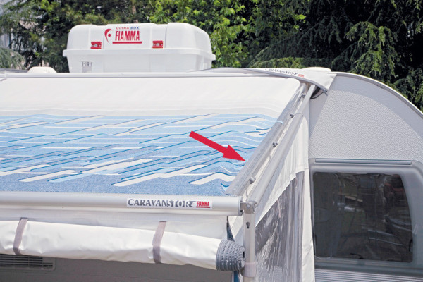 Stanový prostor Fiamma Privacy Room CS Light 310 XL (pro markýzy Caravanstore, délka 3,1 m, šedý)