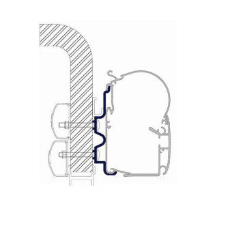 Adaptér PW Hymer Camp 4,50m
