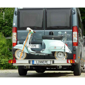 Zadní nosič motocyklu Linnepe TRIGGER pro Fiat Ducato (od r. v. 2006, dlouhý převis, nosnost 180 kg)