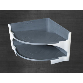 Purvario držák talířů V15xŠ23,5xH23,5cm (centimetry), zabraňuje drnčení nádobí