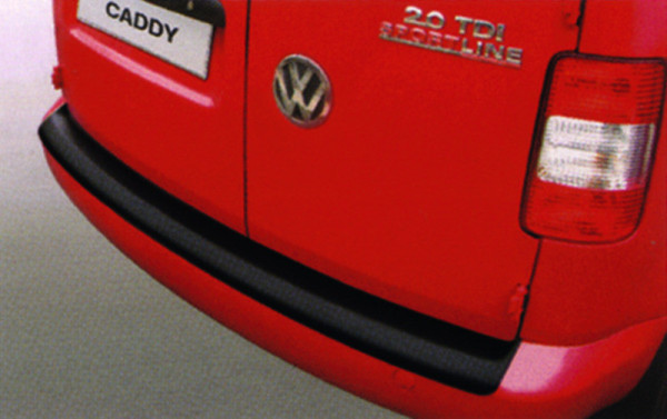 Kryt hrany nákladové prahu ABS pro VW Caddy od 05/2004 (pro lakovaný nárazník, černý)