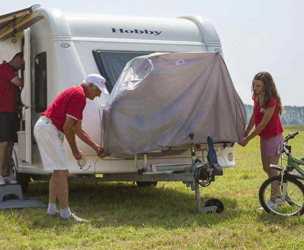 Kryt na kolo Bike Cover Caravan na 2 jízdní kola