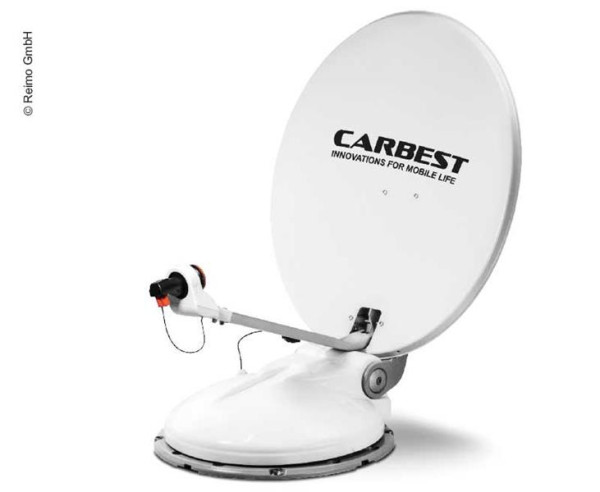 Satelitní anténa automatická SR-Mecatronic Travelsat 2 Twin 68 cm (Bluetooth, GPS, bílá)