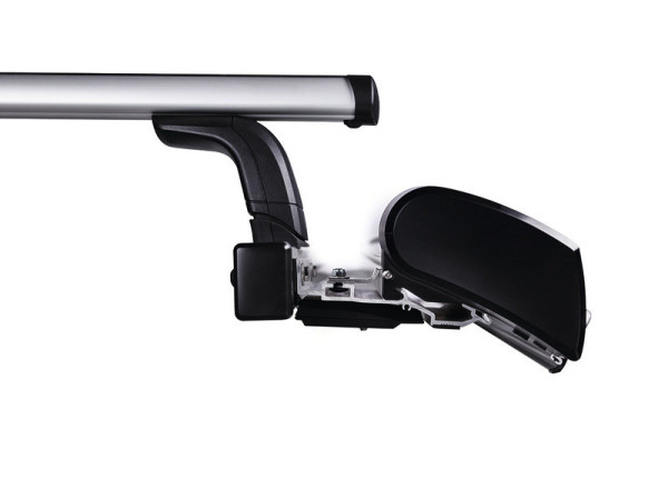 Podélné střešní lišty Thule Smart Clamp vč. montážního kitu pro markýzu, Fiat Ducato H2L2