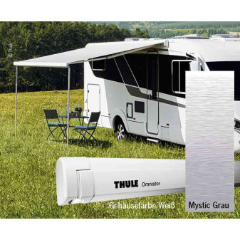 Motorizovaná nástěnná markýza Thule Omnistor 5200 3,50 m (bílá, mystic grey)
