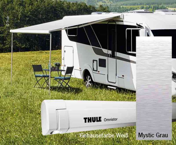 Motorizovaná nástěnná markýza Thule Omnistor 5200 3,50 m (bílá, mystic grey)