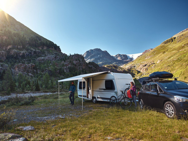 Střešní markýza Thule 6300 bílá 2,6m, Mystic Grey
