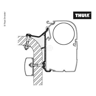 Adaptér Thule pro montáž markýzy na stěnu (Hymer C-Class / Exsis / C-Camp, 400 cm)