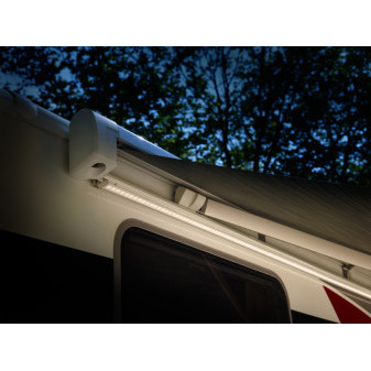 Páska LED samolepicí 12 V teplá bílá 5 m (voděodolný IP66, 19 W, 1250 lm, 3M páska)
