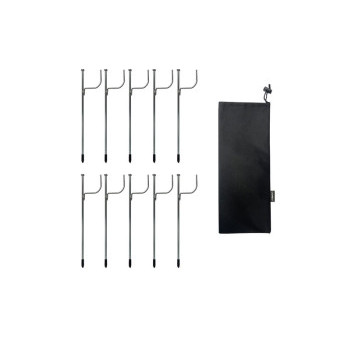 Sada sledě pro kanalizační hadici 10 kusů vč