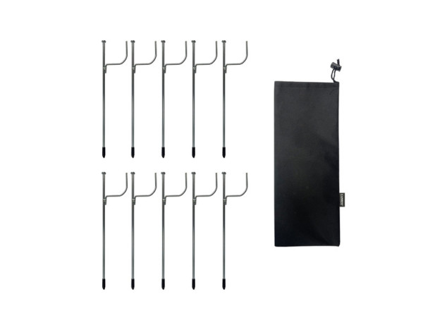 Sada sledě pro kanalizační hadici 10 kusů vč