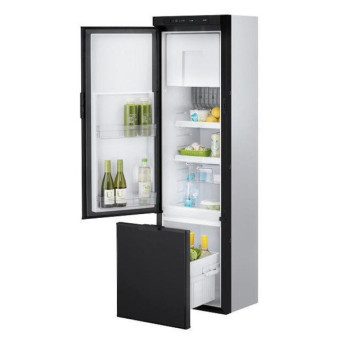 Absorpční chladnička Thetford N4141E+ (141 l, trojkombinace 12V/230V/plyn, černá)