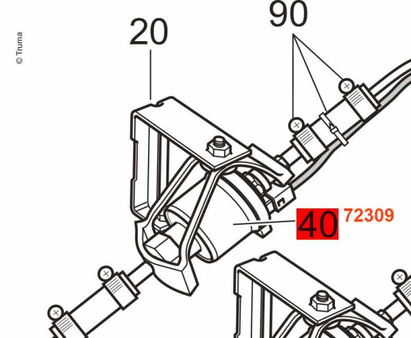 Čerpadlo dávkovací Truma Combi D4 / D6 (12 V)