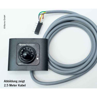 Ovladač Truma Bedienteil TN 2/3 (černý, kabel 1,5 m)