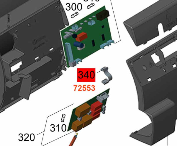 Propojovací kabel ovládání Combi 4E/6E/D6E