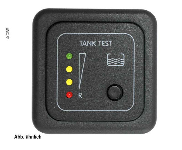 Panel kontrolní CBE MTT/M pro monitorování nádrže na čistou vodu 12V