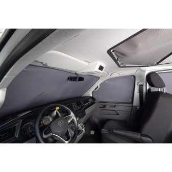 Tepelně ztmavovací šedá, Fiat Ducato 02-05, kabina řidiče 3dílná