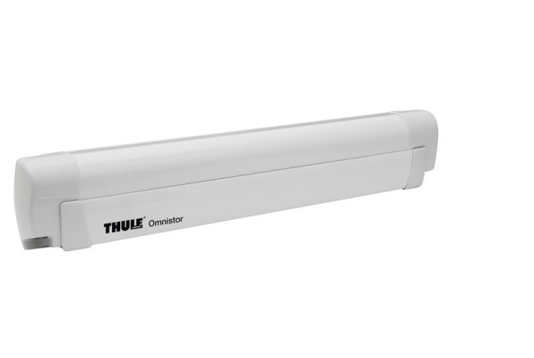 Nástěnná markýza Thule Omnistor 8000 s 230V motorem - 5,5 m, Bílá / Mystic Grey