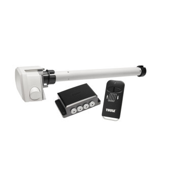 Střešní markýza Thule Omnistor 9200 5m motor 230V Mystic šedý kryt bílý