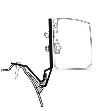 Adaptér pro markýzu Omnistor 3200, Westfalia Kepler One/Five/Six