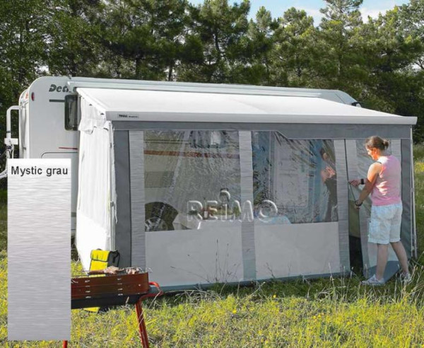 Přední stěna Thule Safari Residence G2 pro markýzy o šířce 375 cm (montážní výška 275–310 cm)