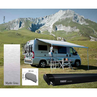 Set markýzový střešní Thule Omnistor 6300 3,75 m pro Fiat Ducato H2 (anthrazit, mystic grey)