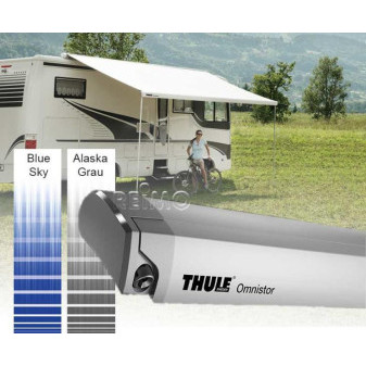 Markýza střešní Thule Omnistor 9200 4,50 m (výsuv 300 cm, krémově bílá, mystic grey)