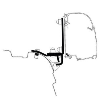 Adaptér pro markýzu Thule Omnistor 4200 / 4900 na lištu Brandrup Rail G2 pro VW T5/T6