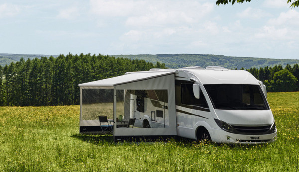 Přední stěna Thule Sun Blocker G2 Front (pro šířku markýzy 300 cm, šířka panelu 280 cm)