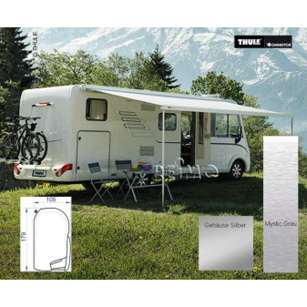 Pouzdro Thule Markýza Omnistor 8000 Color Mystic Grey Stříbrné
