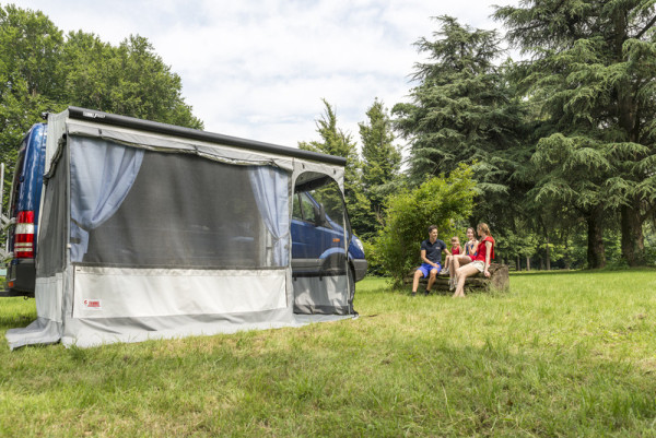 Stanový předstan k markýze Fiamma Privacy Room 300 (výsuv 250 cm, montážní výška 245-280 cm)