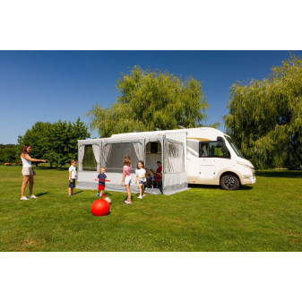 Rozšiřovací pás pro přední stěnu Privacy Room F45 (VW T5 Dlouhý rozvor / Van, šířka 200 cm)