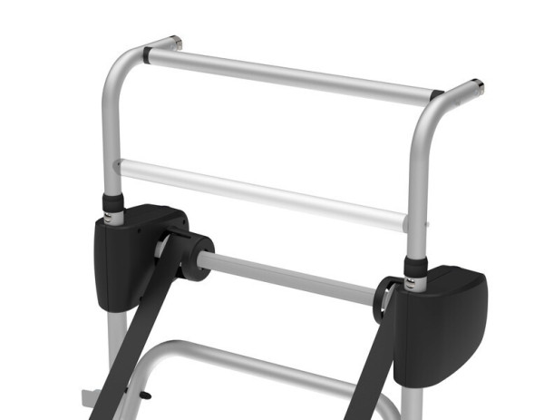 Nosič kol Fiamma Carry-Bike Lift 77 (manuální stahovací nosič pro 2 až 4 kola, nosnost 60 kg, stříbrný)