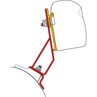 Adaptér F43,PSA DeepBlack