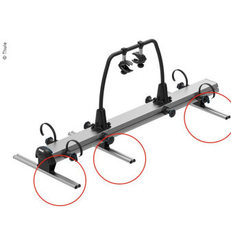 Instalační sada pro VeloSlide, 70cm (centimetry) montážní lišta (3 kusy)