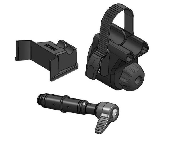 Adaptér vidlice Thule Fork Mount Adapter QR, pro rychloupínací osu 9 mm, snížení řídítek, montáž do garáže