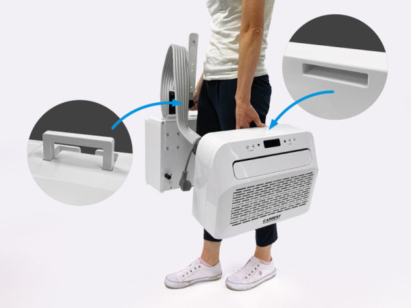Mobilní dělená klimatizace do karavanu, 5000 BTU/h (1465 W)