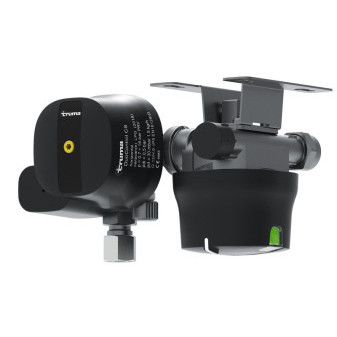 Regulátor tlaku plynu Truma DuoControl CS horizontální (30 mbar, 1,5 kg/h, s nárazovým senzorem)