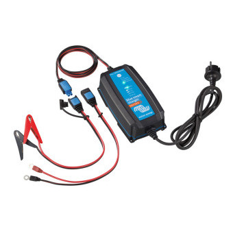 Chytrá nabíječka baterií Victron Energy Blue Smart IP65s 12/5 s DC konektorem (12 V / 5 A, pro Pb/AGM/GEL/LiFePO4, Bluetooth)