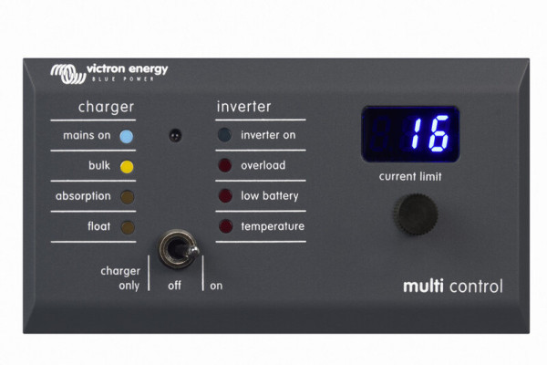 Panel ovládací Victron Energy Digital Multi Control 200/200A GX, 12 V