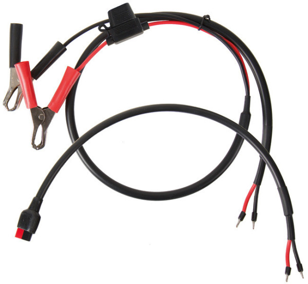 Solární adaptérový kabel 40cm (centimetry), 2x2,5mm2 s Mini-Anderson+1m kabel se svorkami