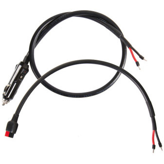 Solární adaptérový kabel 40cm (centimetry), 2x2,5mm2 s Mini-Anderson+1m kabel s cigaretou