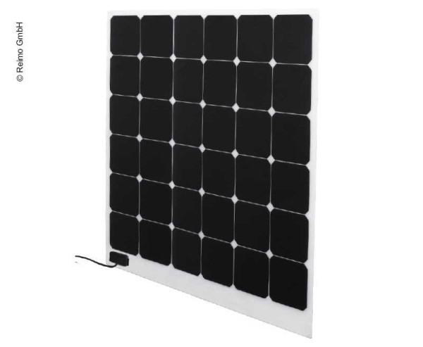 Flexibilní solární panel 130W, 860x800x3mm, povrch ETFE, 8m kabel
