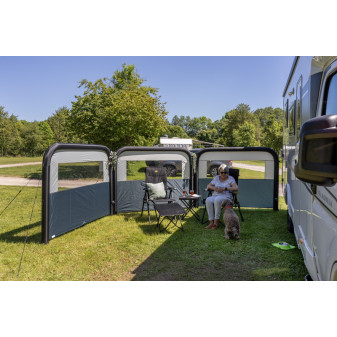 Ochrana proti větru HELGOLAND 400, vzduchová technologie, 400x155cm (centimetry)