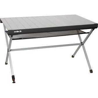 Stůl kempingový skládací Titanium Axia 4 (122 × 76 cm) s rolovací deskou a taškou