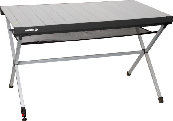 Stůl kempingový skládací Titanium Axia 4 (122 × 76 cm) s rolovací deskou a taškou