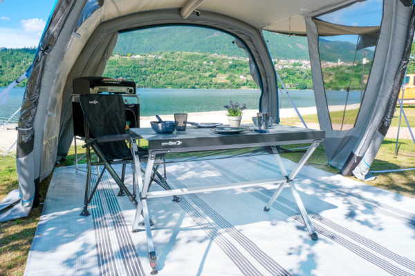 Stůl kempingový TITANIUM AXIA 4, 122x76x72cm (centimetry)